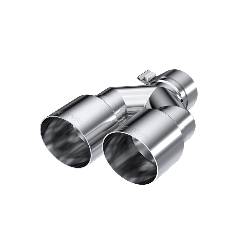 MBRP Universal T304 SS Dual Tip 3.5in OD/2.5in Inlet - eliteracefab.com