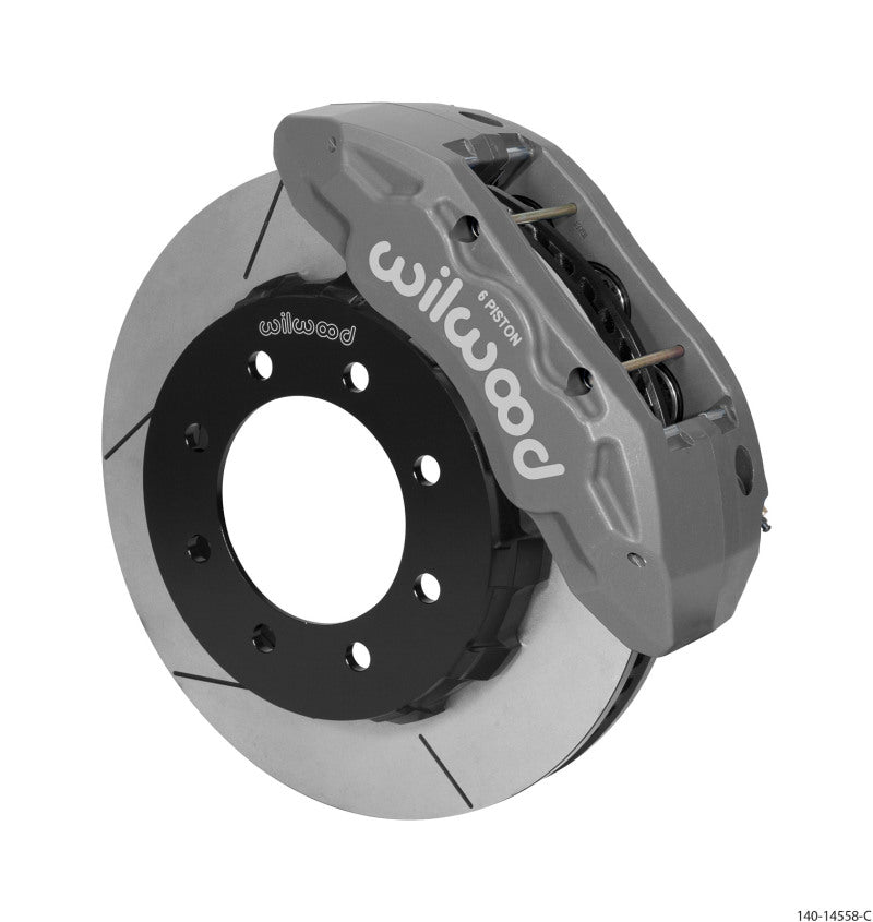 Wilwood TX6R Front Kit 15.00in Clear Ano 13-17 Ford F-250/F-350 - 4WD Wilwood