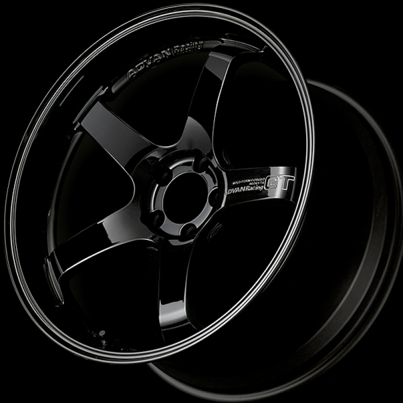 Advan YAQ1O45W9P GT Premium Version 21x12 +45 5-120 Racing Gloss Black Wheel