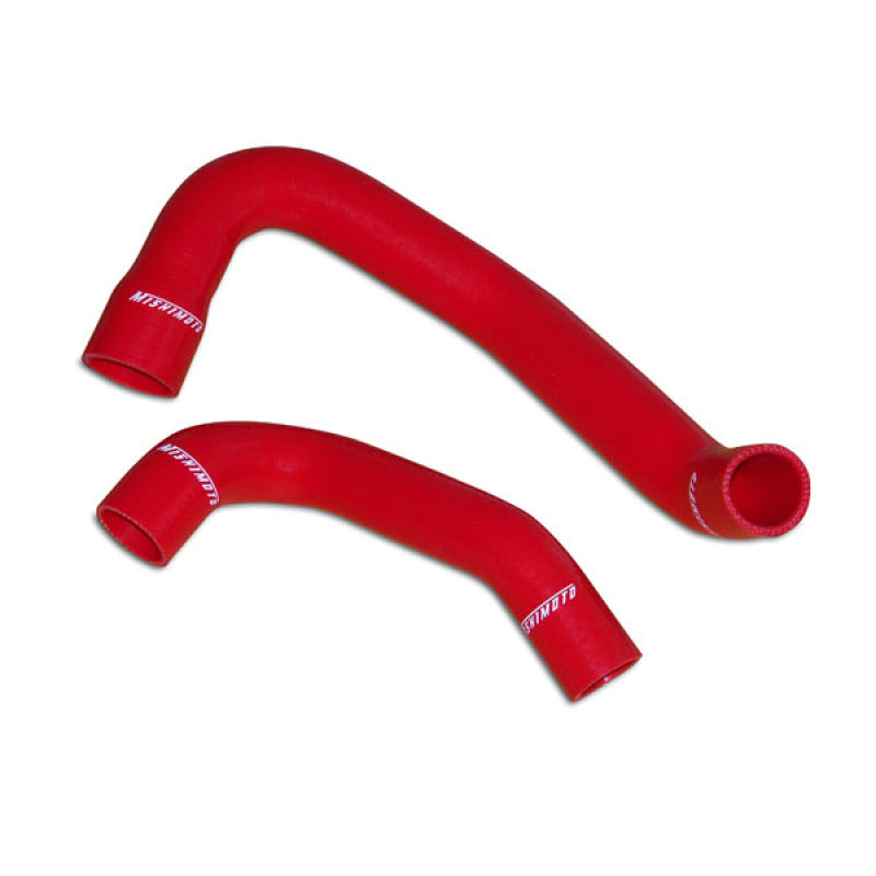 Mishimoto 97-04 Jeep Wrangler 6cyl Red Silicone Hose Kit - eliteracefab.com