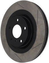 Load image into Gallery viewer, STOPTECH POWER SLOT 06-07 350Z / 05-07 G35 / 06-07 G35X SPORTSTOP SLOTTED FRONT LEFT ROTOR, 126.42080SL - eliteracefab.com