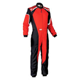 OMP KS-3 Overall Red/Black - Size 140 (For Children)