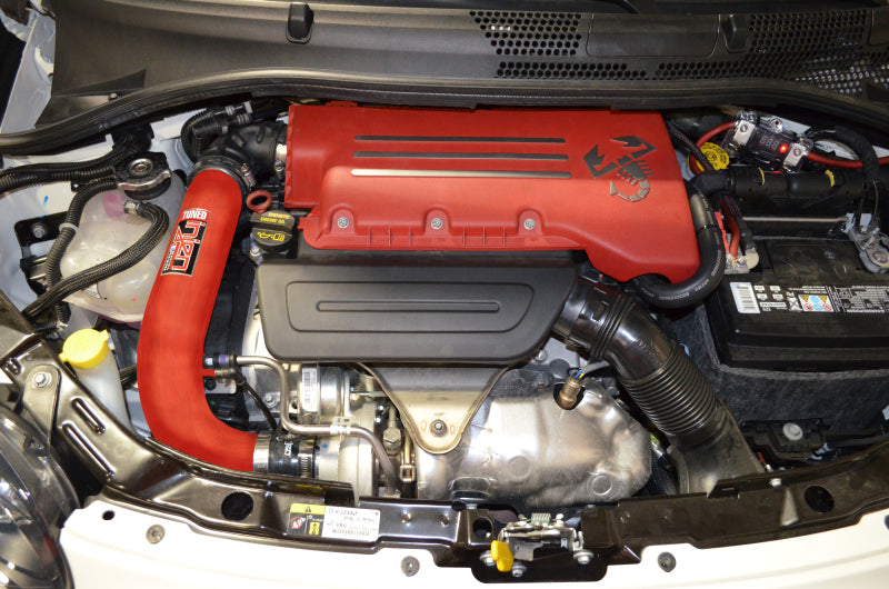 Injen 15-19 Fiat Abarth 1.4L Turbo 4Cyl Wrinkle Red Short Ram Intake w/MR Tech - eliteracefab.com