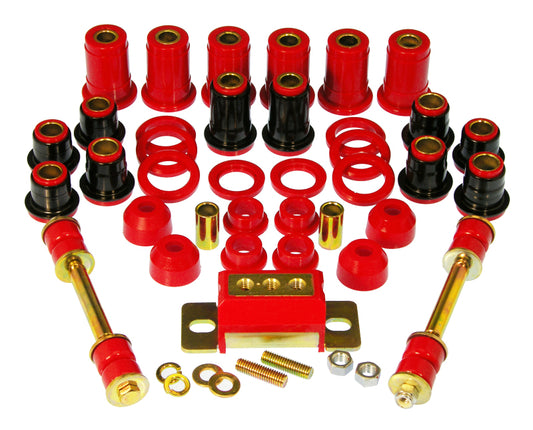 Prothane Total Vehicle Suspension Bushing Kit for 1959–64 Chevy Full-Size Cars, Red – 7-2032