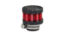 Load image into Gallery viewer, Vibrant Crankcase Breather Filter 35mm OD / 5/8in. (15mm) Inlet ID / 1.5in. Tall - eliteracefab.com