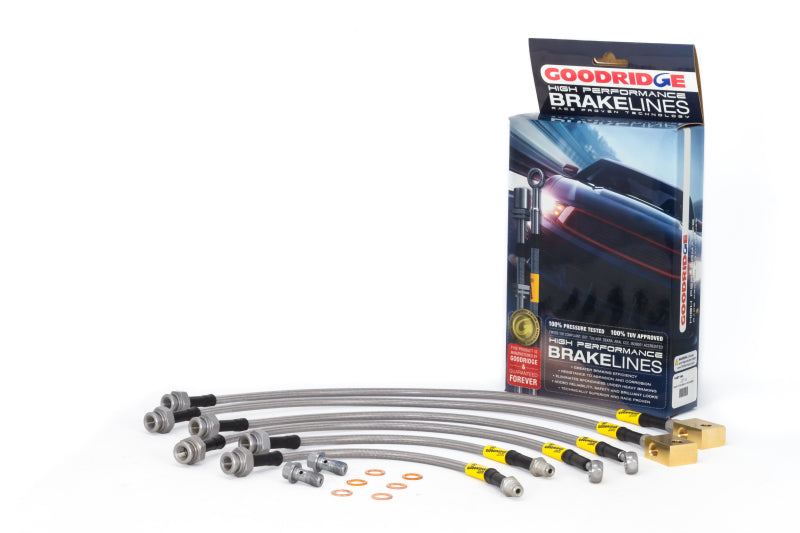 Goodridge 04+ Nissan Titan VDCS Model Brake Lines - eliteracefab.com