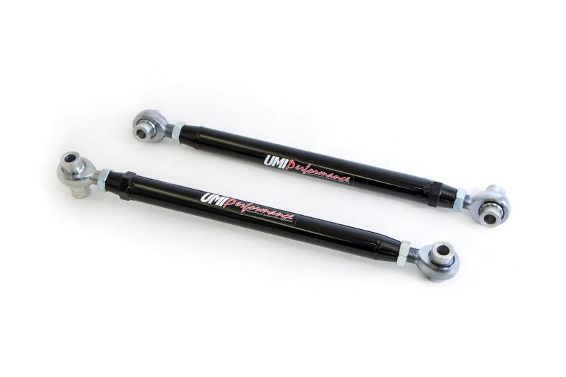 UMI Performance 05-14 Ford Mustang Double Adjustable Lower Control Arms - Chrome Moly