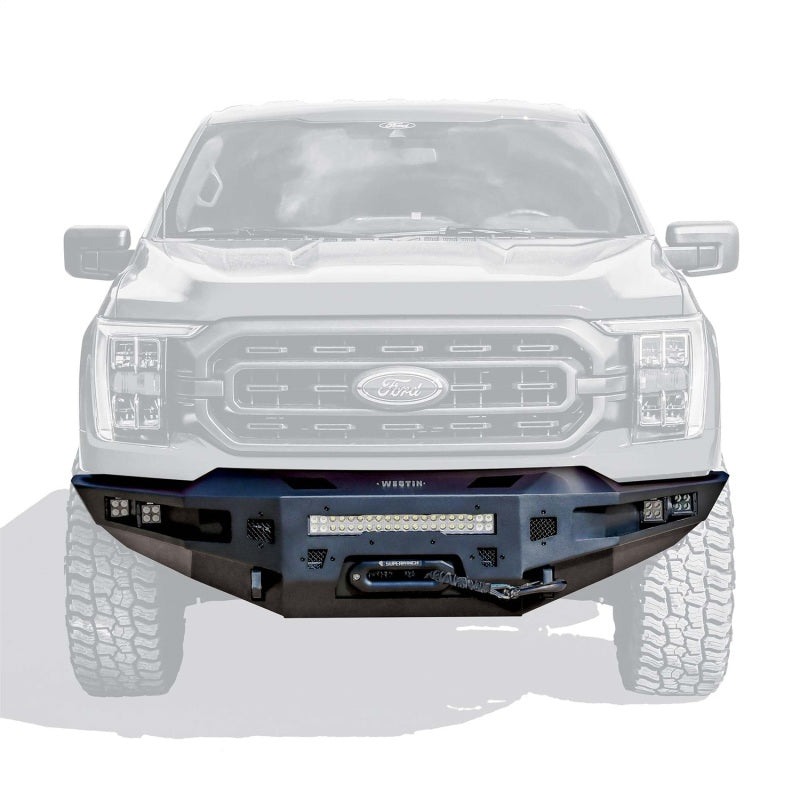 Westin 21-23 Ford F-150 (Excl. 2022+ Lightning EV) Pro-Series Front Bumper - Tex. Blk