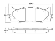 Load image into Gallery viewer, StopTech Street Touring 16-17 Toyota Camry Front Brake Pads - eliteracefab.com