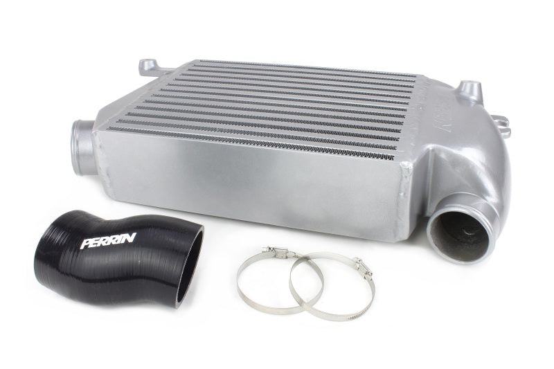 Perrin TOP MOUNT INTERCOOLER FOR 2015-2021 WRX Silver - eliteracefab.com