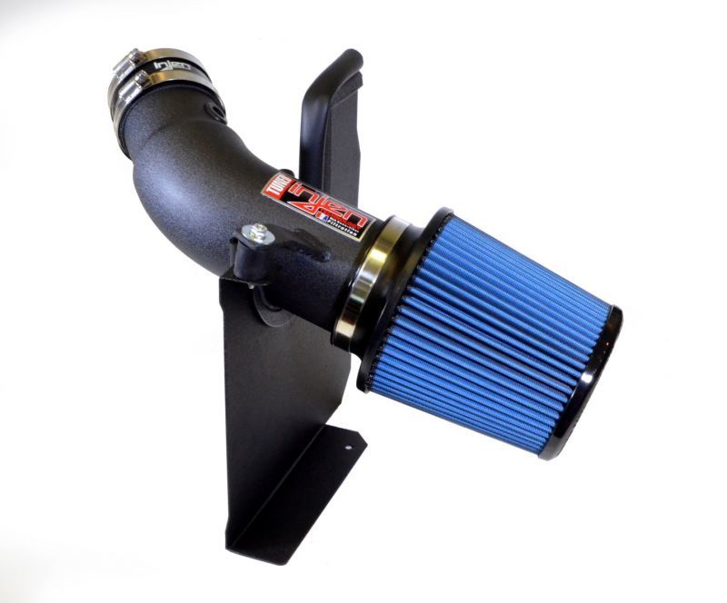 Injen 11-20 Dodge Challenger SRT-8 6.4L V8 Wrinkle Black Power-Flow Short Ram Intake - eliteracefab.com