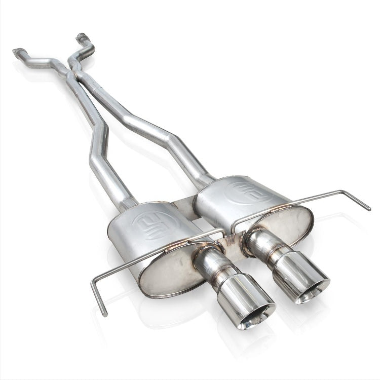 STAINLESS WORKS Exhaust 3-Inch Dual S-Tube System Cadillac CTS-V Coupe 09-15 - eliteracefab.com