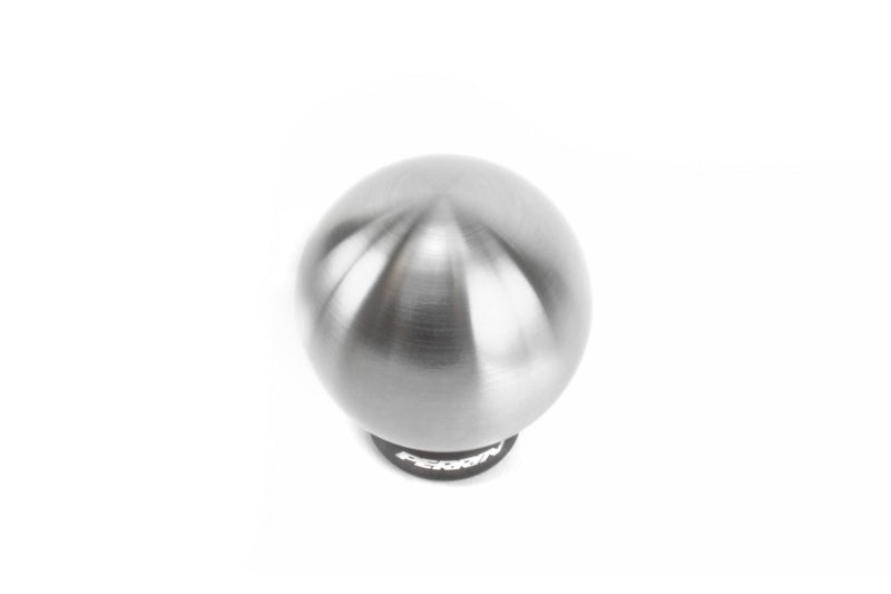 Perrin WRX 5-Speed Brushed Ball 2.0in Stainless Steel Shift Knob - eliteracefab.com