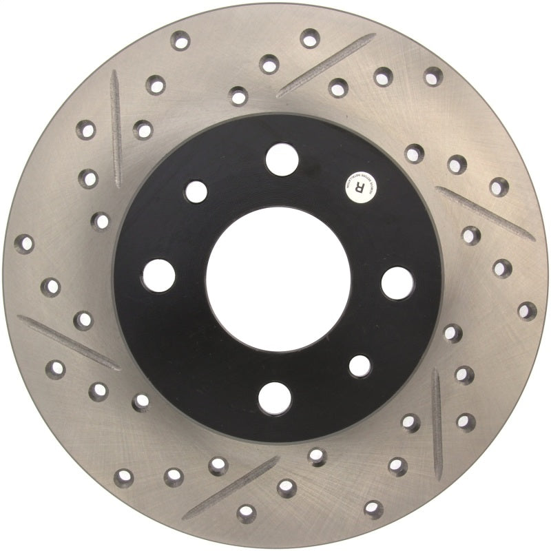 StopTech Slotted & Drilled Sport Brake Rotor - eliteracefab.com