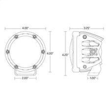 Load image into Gallery viewer, Rigid Industries 360-Series 4in LED SAE J583 Fog Light - Selective Yellow (Pair) - eliteracefab.com