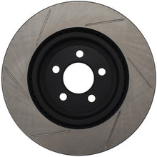 Load image into Gallery viewer, STOPTECH POWER SLOT 05 CHRYSLER 300C 5.7L V8 W/ VENTED REAR DISC FRONT LEFT SPORTSTOP SLOTTED ROTOR, 126.63061SL - eliteracefab.com