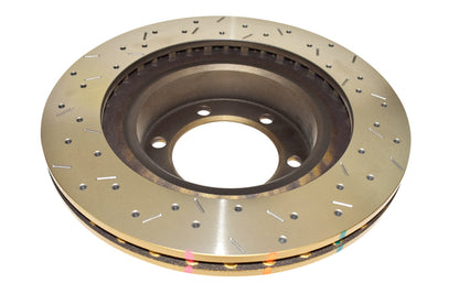 DBA Toyota Cruiser Front Drilled & Slotted 4000 Series Rotor DBA