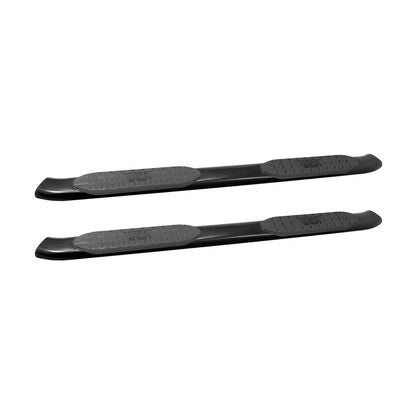 Westin 2005-2018 Toyota Tacoma Double Cab PRO TRAXX 5 Oval Nerf Step Bars - Black - eliteracefab.com
