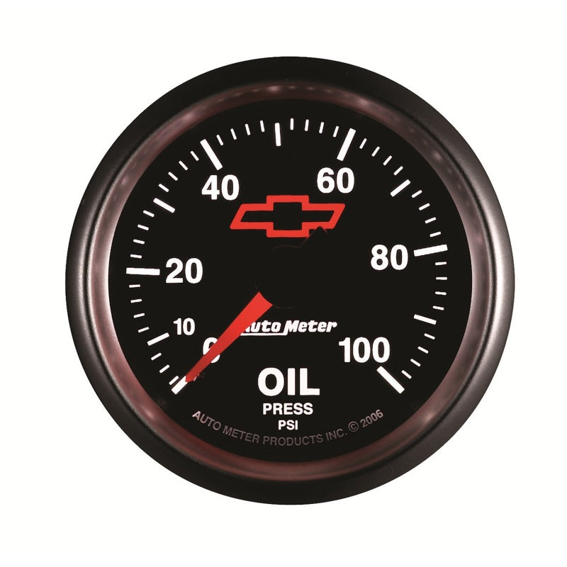 Autometer Sport-Comp II GM 52mm 0-100 PSI Mechanical Oil Pressure Gauge 3621-00406
