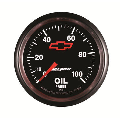 Autometer Sport-Comp II GM 52mm 0-100 PSI Mechanical Oil Pressure Gauge 3621-00406
