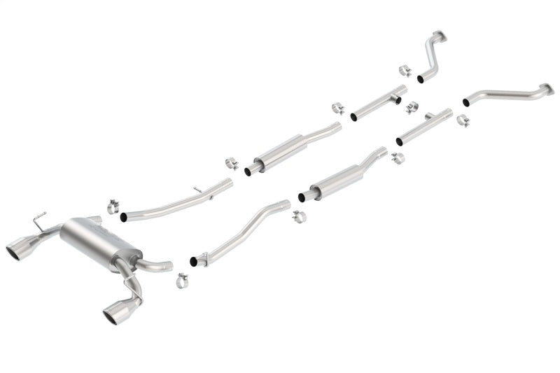 Borla 03-08 350Z True Dual Cat-Back Exhaust 2BOXES - eliteracefab.com