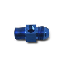 Load image into Gallery viewer, Russell Performance -8 AN Flare to 3/8in Pipe Pressure Adapter (Blue)