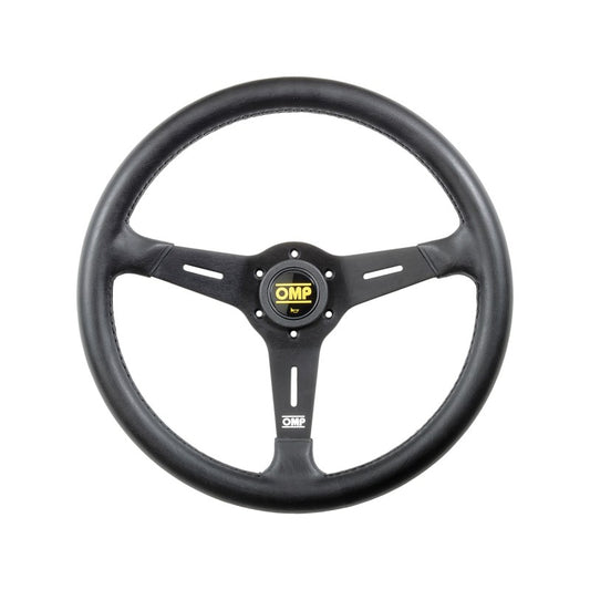 OMP Sand 380mm Flat Polyurethane Steering Wheel - Black – OD0-2031-071