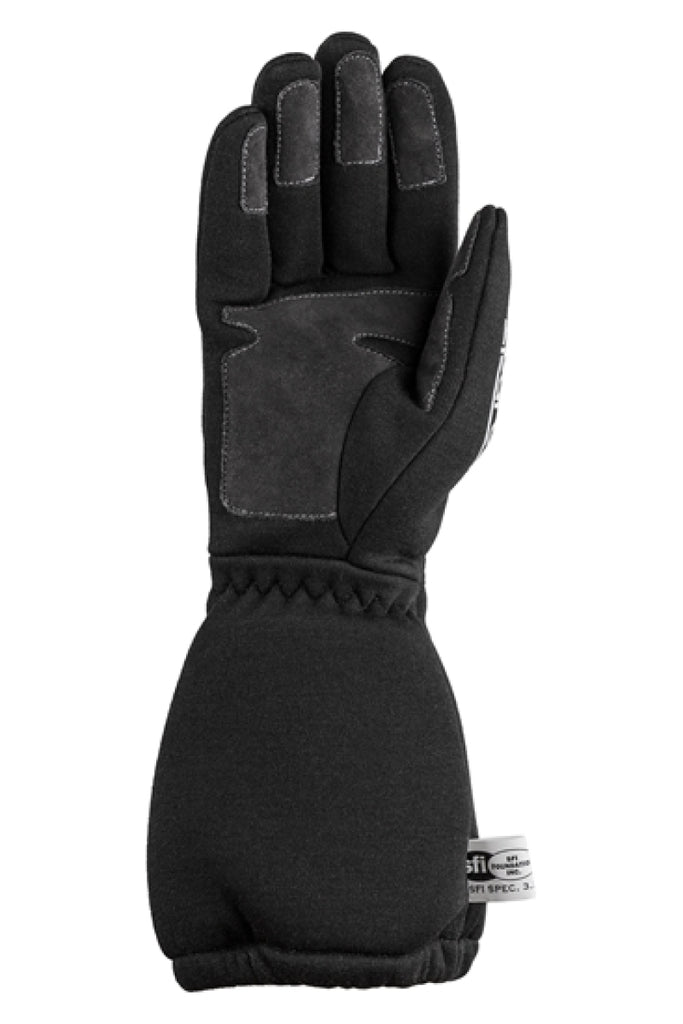 Sparco Gloves Wind 10 Black SFI 20 - eliteracefab.com