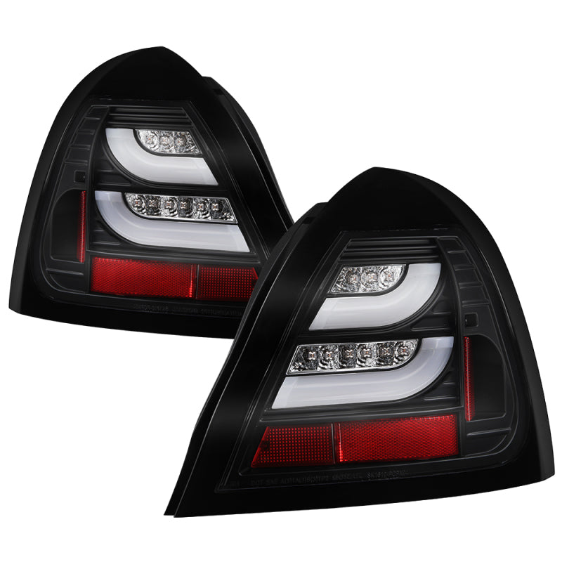 Spyder Pontiac Grand Prix 04-08 Light Bar LED Tail Light Black ALT-YD-PGP04-LED-BK - eliteracefab.com