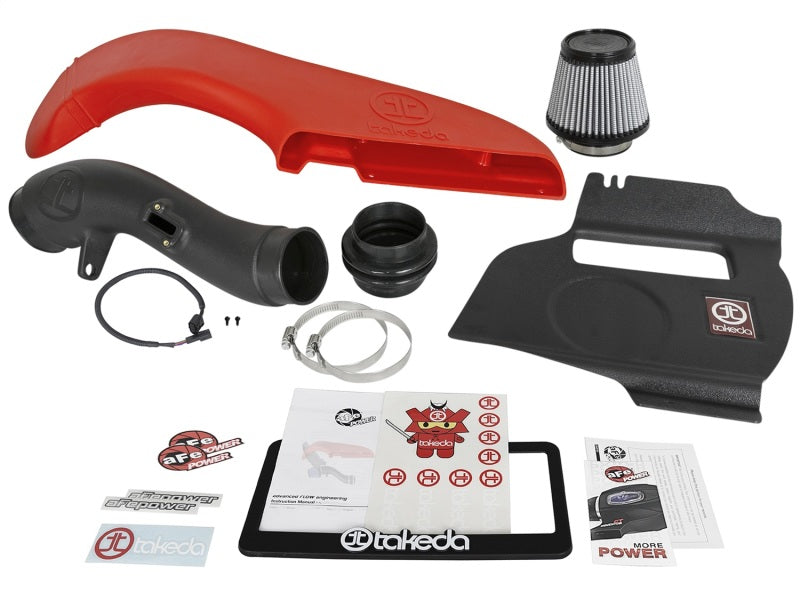 aFe Takeda Stage-2 PRO DRY S Cold Air Intake System 15-18 Subaru WRX H4 2.0L (t) - eliteracefab.com