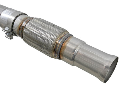 aFe Vulcan Series 4in-3in 304-SS Exhaust Cat-Back 2019 GM Silverado / Sierra 1500 V8-5.3L w/ OE Tips aFe