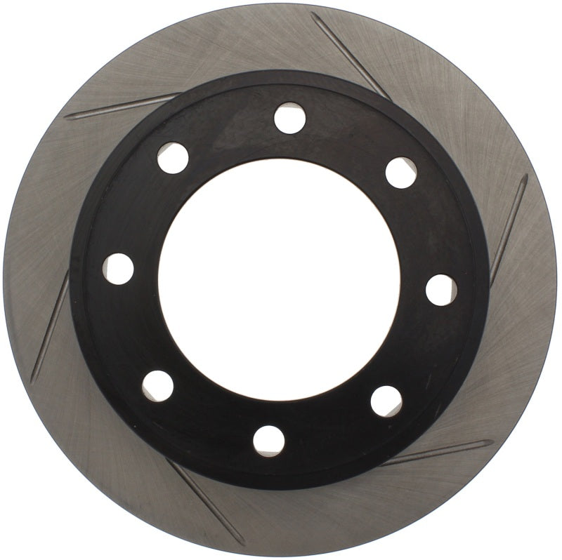 STOPTECH POWER SLOT 00-05 FORD EXCURSION / 01-04 F250 2WD/4WD REAR LEFT SLOTTED ROTOR, 126.65071SL - eliteracefab.com