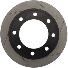 Load image into Gallery viewer, STOPTECH POWER SLOT 00-05 FORD EXCURSION / 01-04 F250 2WD/4WD REAR LEFT SLOTTED ROTOR, 126.65071SL - eliteracefab.com