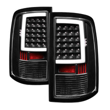 Load image into Gallery viewer, xTune 09-18 Dodge Ram 1500 (Incandescent Model) LED Tail Lights - Blk (ALT-ON-DR09-LBLED-BK) - eliteracefab.com