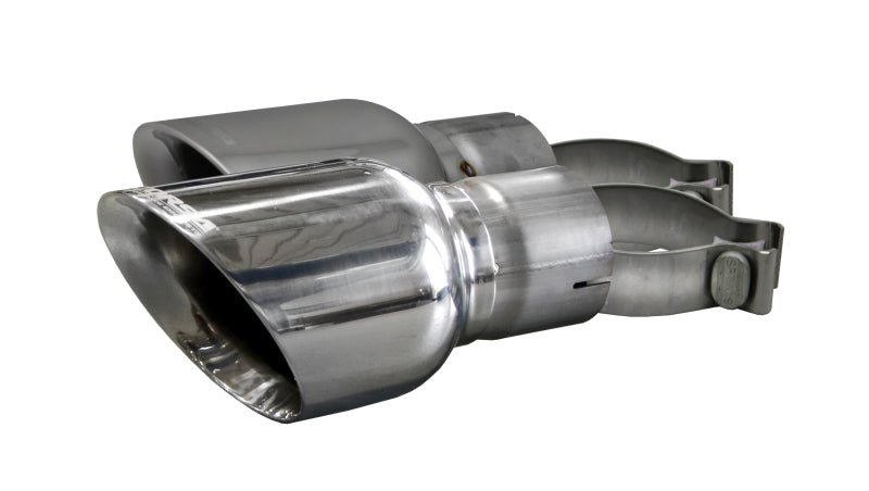 Corsa 15-17 Ford Mustang GT 3.0in Inlet / 4.5in Outlet Polished Tip Kit (For Corsa Exhaust Only) - eliteracefab.com