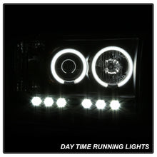 Load image into Gallery viewer, Spyder Dodge Ram 1500 02-05 03-05 Projector Headlights CCFL Halo LED Blk PRO-YD-DR02-CCFL-BK - eliteracefab.com