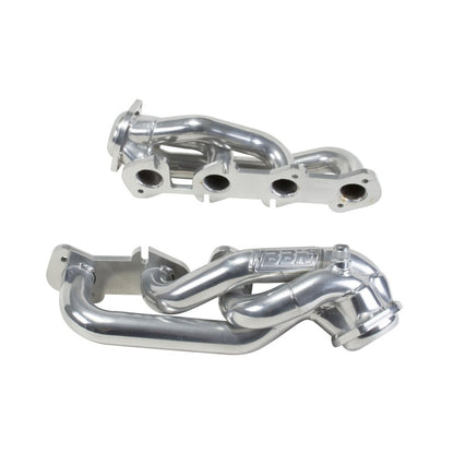 BBK 97-03 Ford F Series Truck 4.6 Shorty Tuned Length Exhaust Headers - 1-5/8 Silver Ceramic BBK