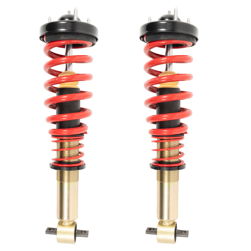 Belltech Coilover Kit 2021+ Ford F-150 2WD Lowering Coilover -1in to -3.5in - eliteracefab.com