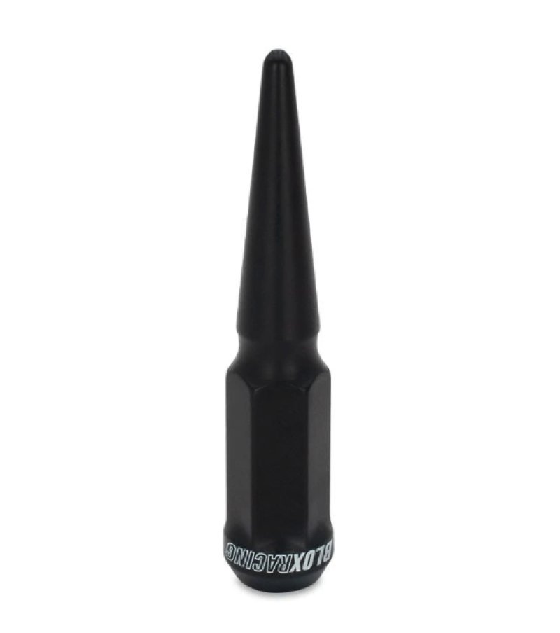 BLOX Racing Spike Forged Lug Nuts - Flat Black 14 x 1.50mm - Single BLOX Racing