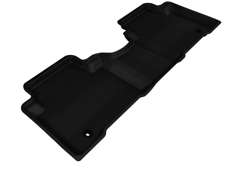 3D MAXpider 2013-2019 Hyundai Santa Fe/Santa Fe Xl Kagu 2nd Row Floormats - Black - eliteracefab.com