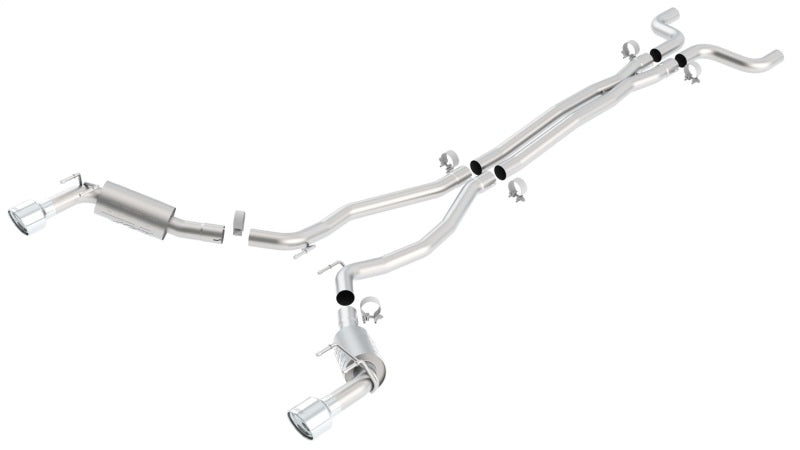 Borla 10 Chevy Camaro SS 6.2L 8cyl Aggressive Catback Exhaust - eliteracefab.com