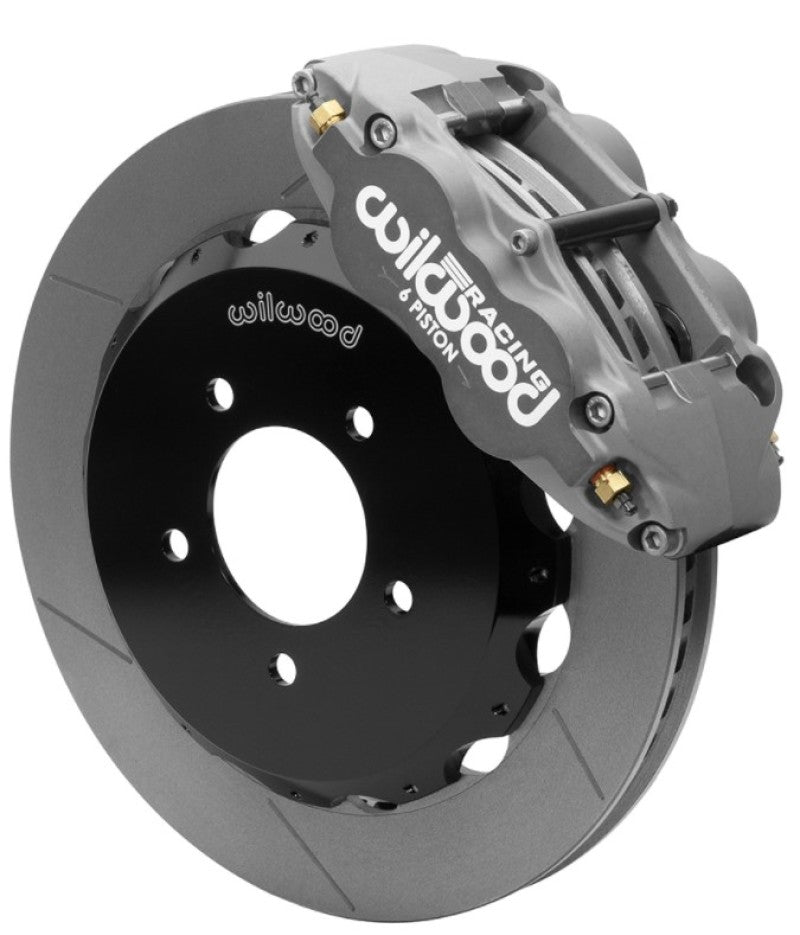 Wilwood Narrow Superlite 6R Front Hat Kit 12.88in 06-15 Mazda Miata w/Lines Wilwood
