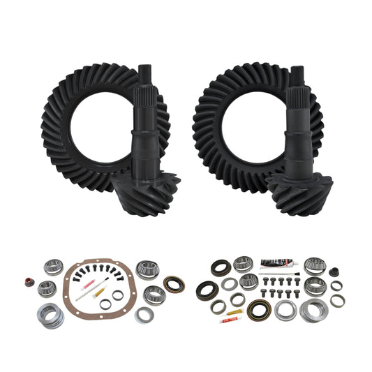 Yukon Gear & Install Kit Ford 8.8in Various F150 4.56 Ratio FR&RR Yukon Gear & Axle