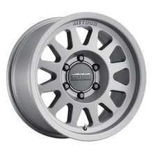 Load image into Gallery viewer, Method MR704 17x8.5 0mm Offset 5x5 71.5mm CB Matte Titanium Wheel - eliteracefab.com