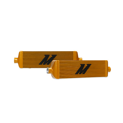 Mishimoto Universal Intercooler - J-Line Gold - eliteracefab.com
