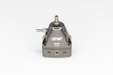 Load image into Gallery viewer, DeatschWerks DWR1000iL In-Line Adjustable Fuel Pressure Regulator - Titanium