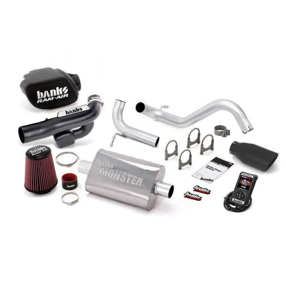 Banks Power 12-14 Jeep 3.6L Wrangler (All) 2dr Stinger Exh Black Tip