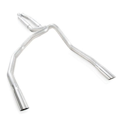 Stainless Works 2011-14 F-150 5.0L 3in Exhaust S-Tube Mufflers Under Bumper Exit Stainless Works