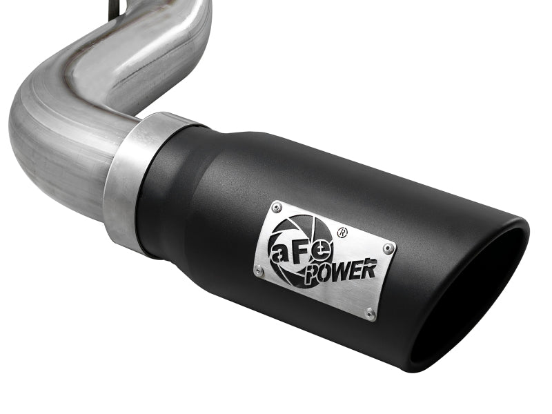 afe Apollo GT Series 2019 GM Silverado/Sierra 1500 4.3L/5.3L 409 SS CatBack Exhaust System w/Blk Tip aFe