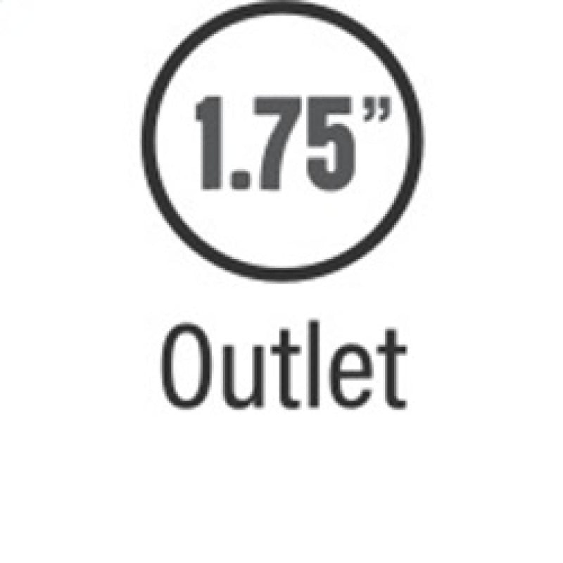 MagnaFlow Muff GP 3.5in Dia 16in Overall Length 1.75in Inlet / 1.75in Outlet Magnaflow